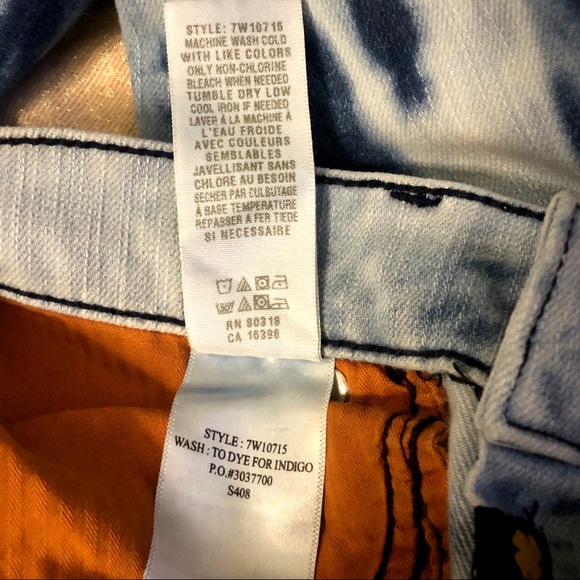 - Lucky Brand Tie Dye Denim Legging Jeans 4/27 - Picture 7 of 7